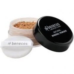 Benecos Natural Mineral Powder-Medium Beige 10g